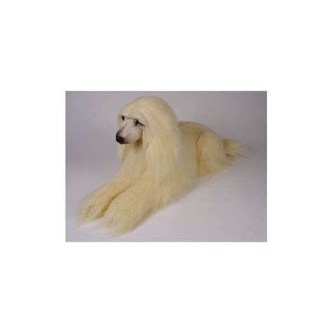 Snuppy Afghan Hound Dog Stuffed Plush Realistic Lifelike Lifesize ...