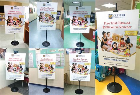 Standing Poster Stainless