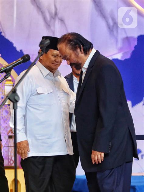 5 Fakta Terkait Prabowo Bertemu Dengan Surya Paloh Usai Pengumuman