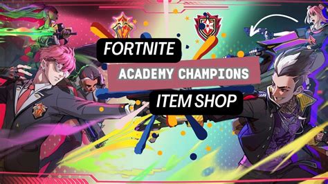 Academy Champions Set Cosmetics Detailed Showcase Confirmed Leak Fortnite Chapter 4 Youtube