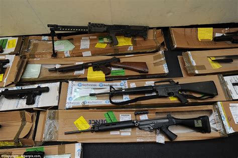 Suffolk Police Seize Arsenal Of Almost 500 Guns And 200k Rounds Of