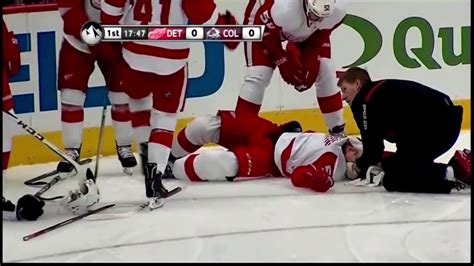 5 Bad Hockey Injuries 2 Youtube