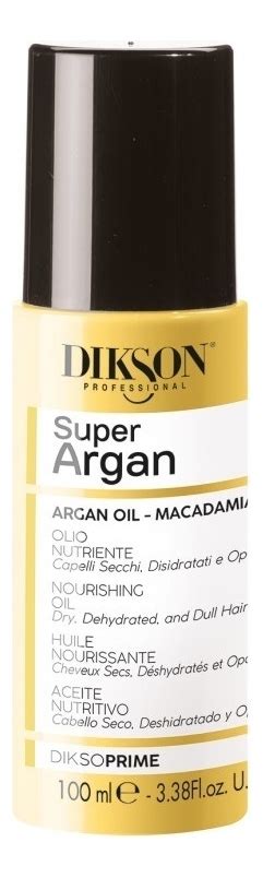 Питательное аргановое масло для волос DiksoPrime Super Argan 100мл от