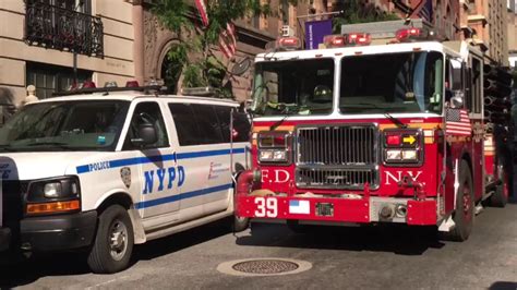 Fdny Engine Responding To An Ems Run Youtube