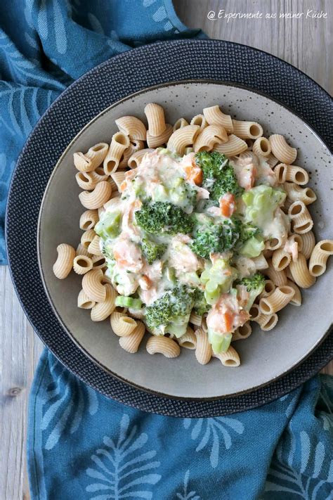 Brokkoli Lachs Pasta Experimente aus meiner Küche