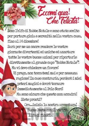 Lettera Elfo Di Natale Da Stampare Gratis Arrivo E Partenza