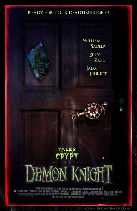 Demon Knight Poster By Mr Rabba Tales From The Crypt Horror Movie