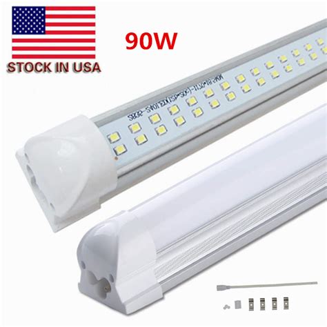 Buy BSK BESTKA 20 Pack 8ft LED Shop Light Fixture 8 Foot Led Lights