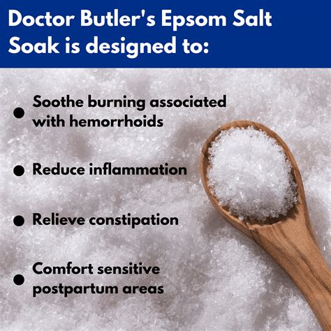 Epsom Salt For Hemorrhoid Soothing