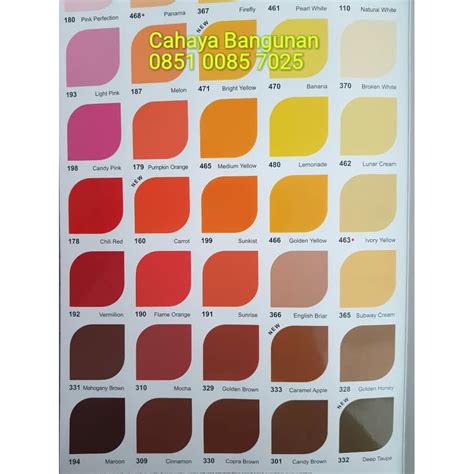 Warna Coklat Avian Luke Rutherford