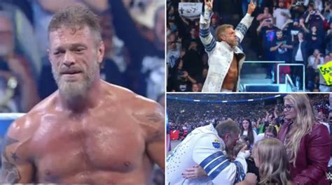 Wwe Smackdown Results Grades Edge Scores Emotional Win In Last Match