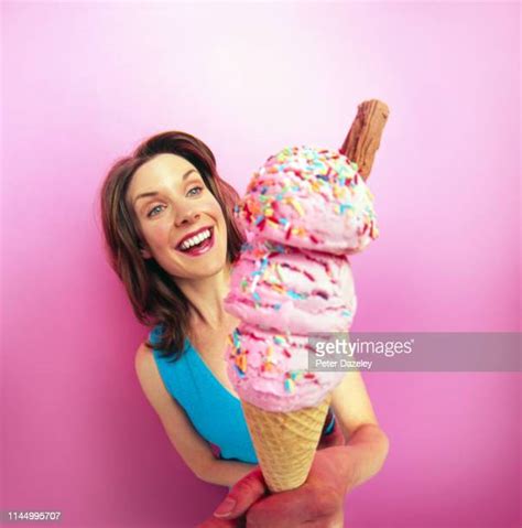 Eat Ice Cream Cone Photos And Premium High Res Pictures Getty Images