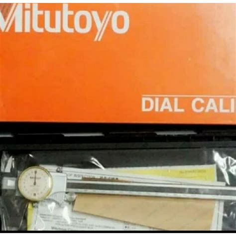 Jual Mitutoyo Dial Caliper Inch Sigmat Jangka Sorong Analog Shopee