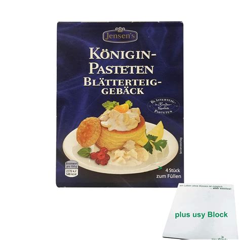 Jensens K Nigin Pasteten Stck G Packung Usy Block Amazon De