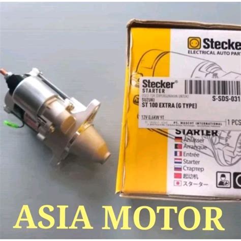 Jual Dinamo Starter Suzuki Carry Extra St Tahun Motor