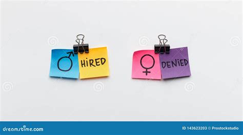 Concepto De Discriminaci N Entre Los Hombres Y Las Mujeres En El Empleo