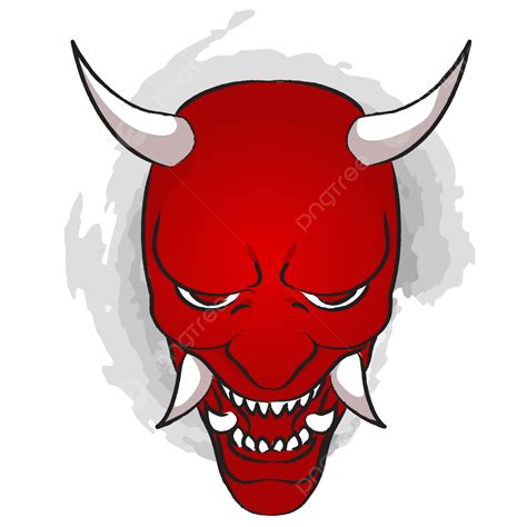 Oni Mask Oni Mask Japan Png And Vector With Transparent Background