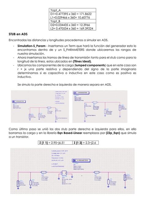 ACOPLADOR DE IMPEDANCIAS CON UNO Y DOS STUBS PDF