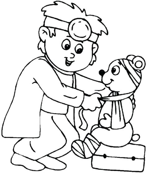 Hospital Building Coloring Pages at GetColorings.com | Free printable ...