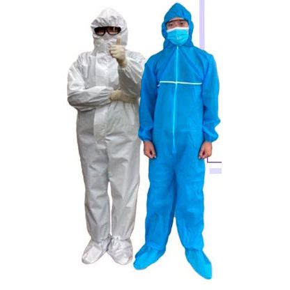 Unisex Protective Coveralls Medical Innovation Ventures L XL M