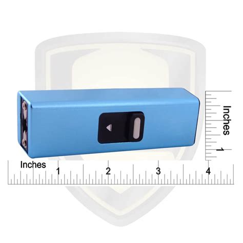 Blue Pocket Stun Gun Compact Size Maximum Protection