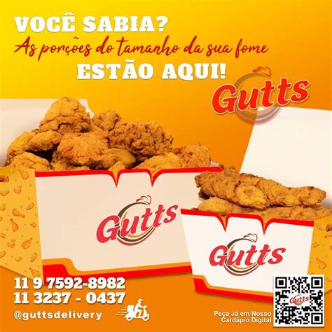 Carta del restaurante Gutts Delivery Frango Frito Crocante São Paulo