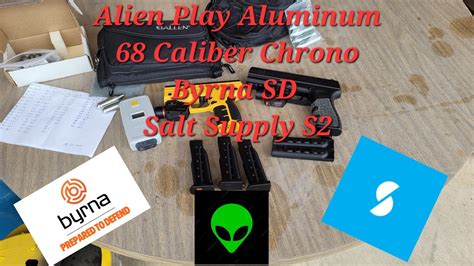 Salt Supply S2 Byrna SD Aluminum Rounds Chrono Joules YouTube