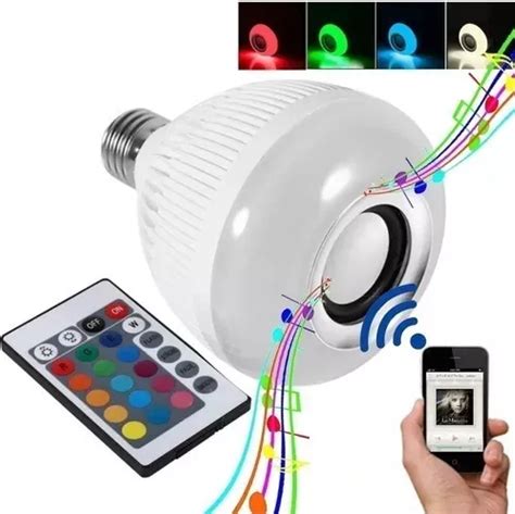 Lâmpada De Led Alto Falante Bluetooth Rgb Yasin Parcelamento sem