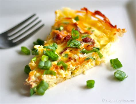 Riches To Rags By Dori Hash Brown Crusted Quiche With Bacon