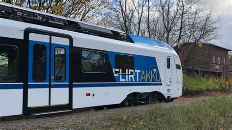 Stadler Flirt Akku 55 Batteriezüge für Schleswig Holstein 2019