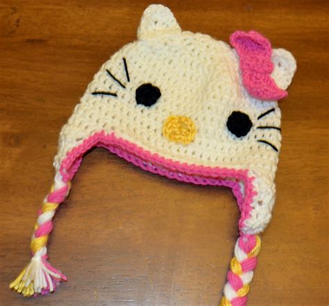 Ravelry: Hello Kitty Crochet Hat pattern by Jenny Thomas