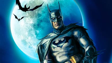 Batman Dark Knight Batman Pahlawan Super Karya Seni Seni Digital