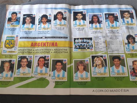 Álbum da Copa do Mundo EUA 1994 Completo Fanatismo