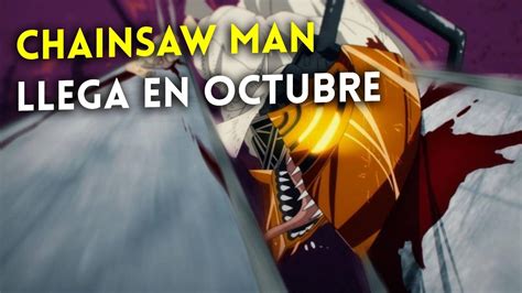 El anime Chainsaw Man estrena nuevo tráiler y confirma su estreno en