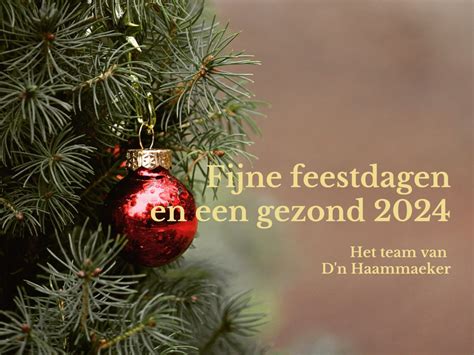 Fijne Feestdagen D N Haammaeker Gemeenschapshuis Neer