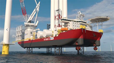 Keel Laid For First U S Flag Offshore Wind Turbine Installation Vessel Workboat