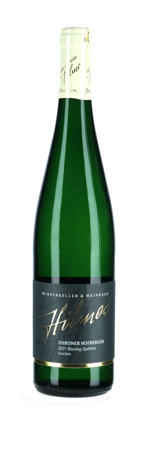 2021er Dhroner Hofberger Riesling Spätlese trocken