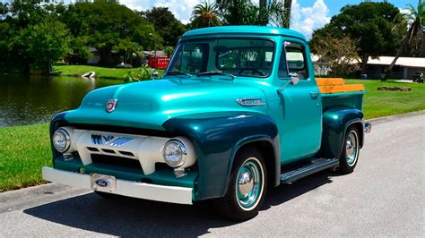 1954 Ford F 100 Custom Pickup Vin F10d4l20062 Classiccom