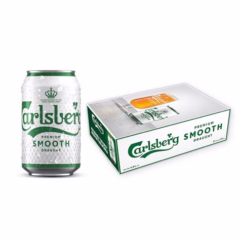 Th Ng Lon Bia Carlsberg Smooth Draught Ml