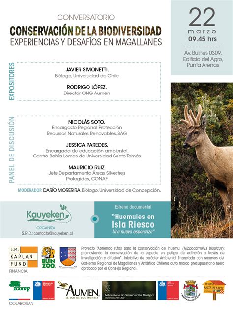 Conversatorio Sobre Conservación De La Biodiversidad En Magallanes Se