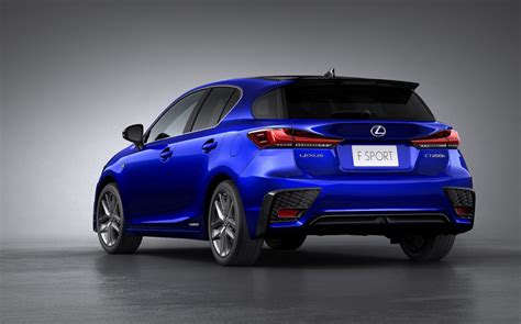 2018 Lexus CT 200h Facelift Revealed With Sharpened Design