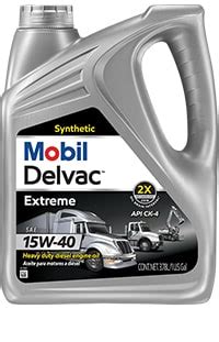 Mobil Gallon Delvac Extreme Heavy Duty Full Synthetic Diesel 15W-40 Engine Oil 126771 Blain's ...