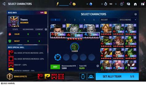 Tier Advancement And Potential Growth Guide Marvel Future Fight