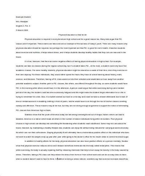 Informative Essay Example