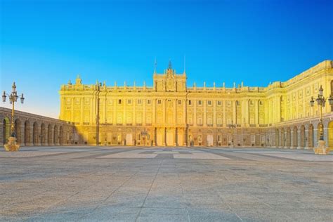 Premium Photo | Royal palace in madrid palacio real de madrid and ...