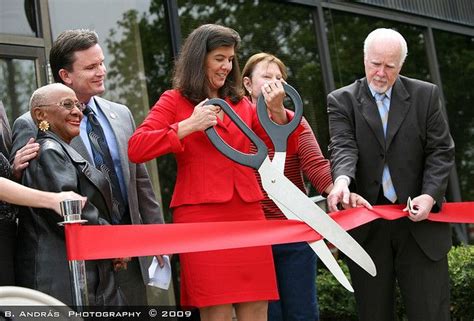 ribbon cutting ceremony - Yasmin Esquivel