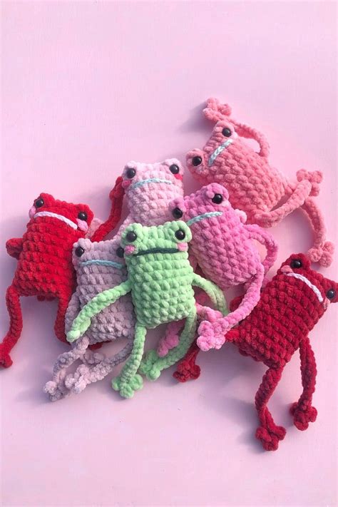 Crochet Pattern Leggy Froggy Etsy Crochet Frog Cute Crochet Crochet Amigurumi Free