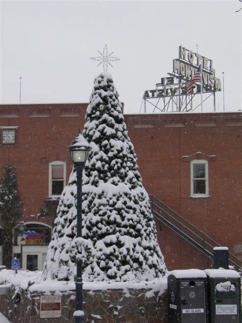 walking flagstaff: snow saturday