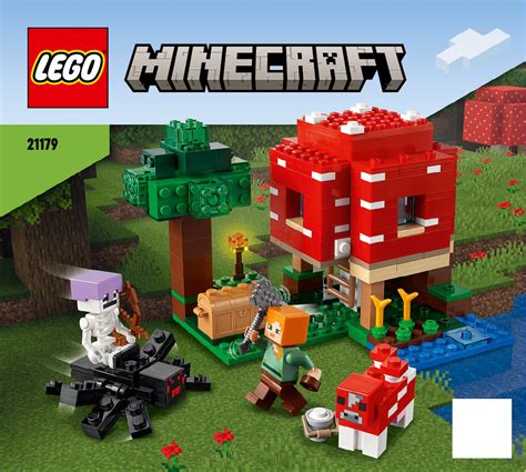 Manual De Uso Lego Set Minecraft La Casa Champi N