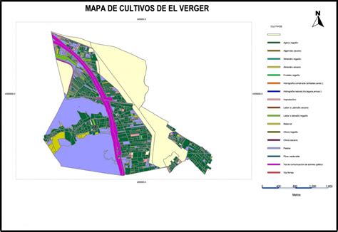 Mapa De Cultivos De El Verger M Ster Oficial En Valoraci N Catastro Y